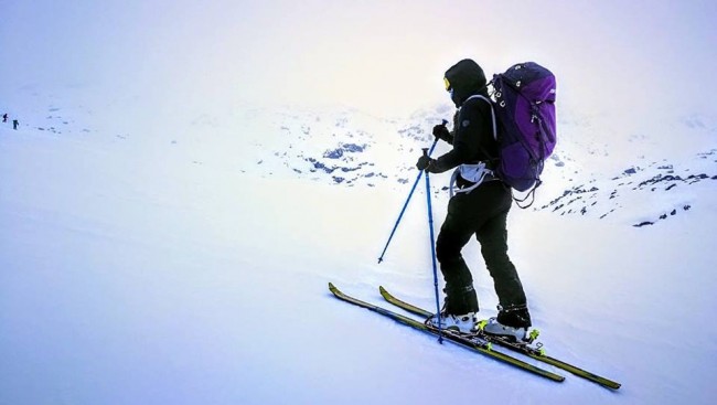Jelena pripreme ranac skije