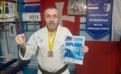 Љубомир Тодовић освојио сребро на 28. Балканском првенству у каратеу