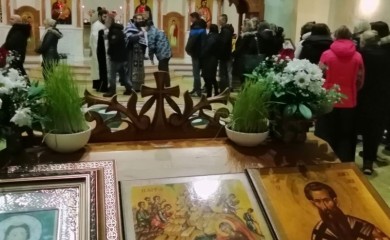 Божићне литургије у фочанским храмовима