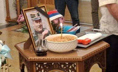 Сутра сахрана генерала Младића у Београду, помен у Храму Светог Саве у Фочи