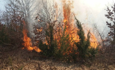 Полиција апелује на опрез при паљењу ватре на отвореном