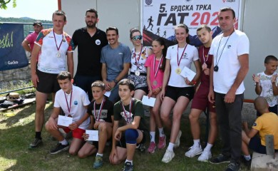 Урош Гутић и Андријана Црногорац најбржи на брдској трци у Гацку