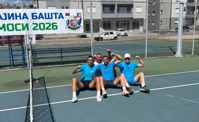 61. МОСИ – Трећег дана такмичења тенисери Фоче изборили финале