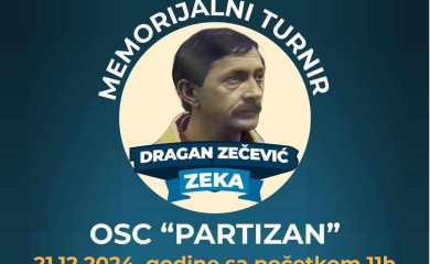 Позив љубитељима стоног тениса за учешће на Зекином меморијалу