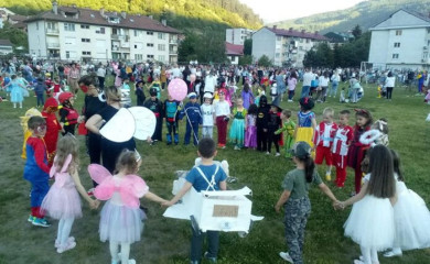Забава под маскама за најмлађе Фочаке