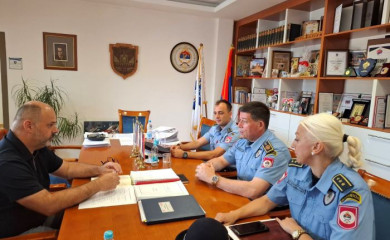 Сарадња полиције и општине Вишеград с циљем очувања повољног безбједносног амбијента током МОСИ