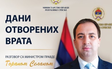 Министар правде Горан Селак у понедјељак разговара са грађанима Фоче