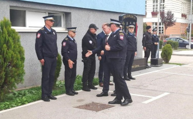 Министар Будимир упознат са радом полиције у Фочи