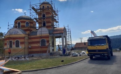 На Крстовдан велико освећење Цркве Свете Недјеље на Заваиту