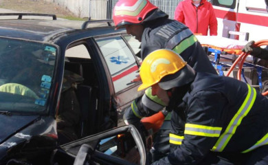 Вјежба фочанске Цивилне заштите