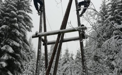 Већи дио Фоче без струје