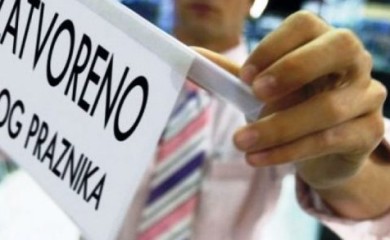 Радно вријеме за празнике