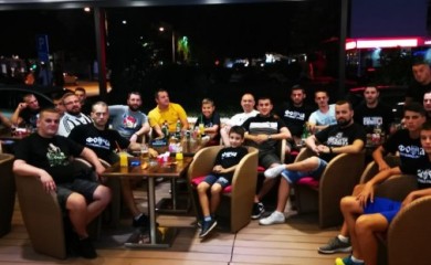Navijači Partizana pomažu Heleni Gavran