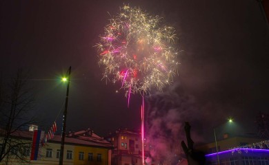 Дочек православне Нове године на Тргу краља Петра