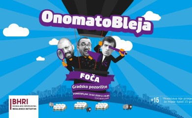 „Ономатоблеја шоу“ у Фочи : Урнебесна сатира о нашој свакодневици