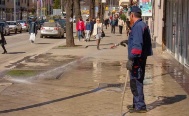 Слиједи ново прање и дезинфекција улица