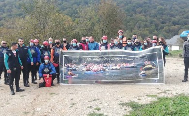 Рафтинг дружење младих из Горажда, Фоче, Пала и Трнова