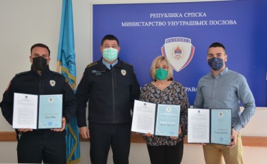 ПУ Фоча: Признања истакнутим полицијским службеницима