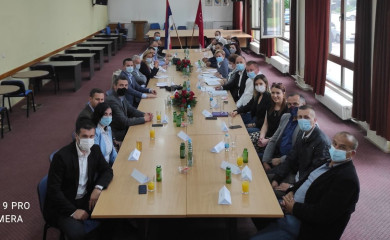 СНСД: Са Тешановићевом у Фочи разматрали могућности подршке општинама Старе Херцеговине