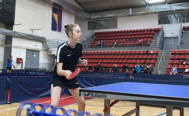 Стони тенис: Јована Зечевић на контролном турниру за репрезентацију БиХ