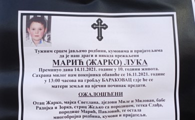 Због убиства деветогодишњег дјечака сутра Дан жалости у Фочи