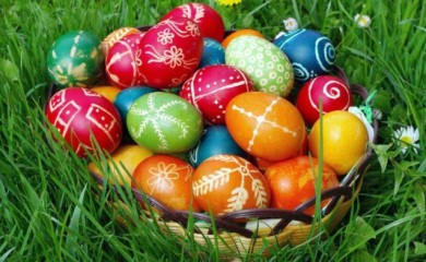 Фарбање јаја за Васкрс