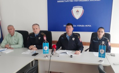 ПУ Фоча: Смањен број кривичних дјела, нарушавања јавног реда и мира и саобраћајних незгода