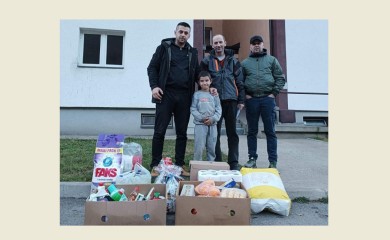 Божићна акција навијача Партизана: Пакети и новац за вишечлане породице