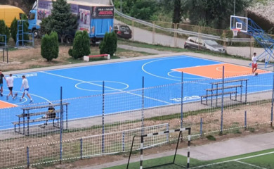 Прва кошаркашка утакмица на реновираном терену