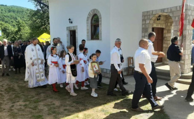 Сутра слава Цркве Светих Ћирила и Методија у Горњој Јошаници