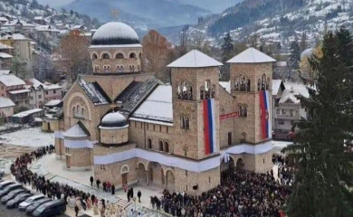 Светосавски храм у суботу прославља крсну славу
