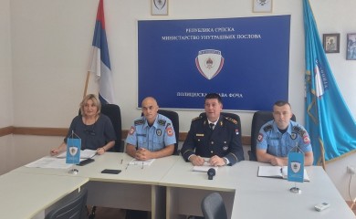 ПУ Фоча: Мање кривичних дјела и саобраћајних незгода у првом полугодишту