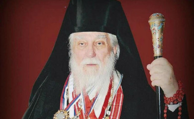 Деценија од упокојења митрополита Николаја- у недјељу на Велечеву архијерејска литургија