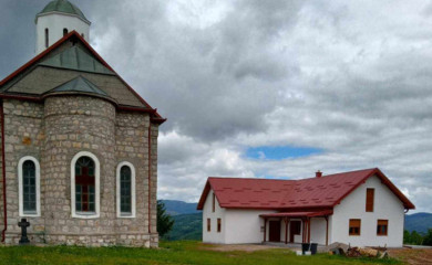 Освећење скита Светих праведних богородитеља Јоакима и Ане у Челебићима