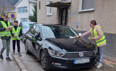 Прописно паркирање важно за безбједне и проходне улице