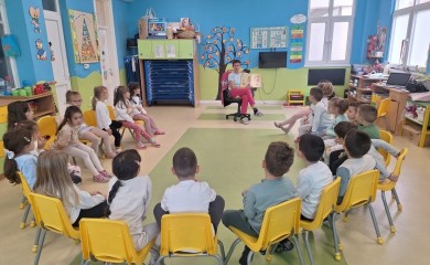 Тридесет будућих првачића у припремном програму за школу у Фочи