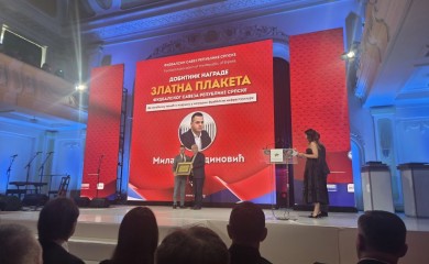 Начелнику Фоче Милану Вукадиновићу Златна плакета Фудбалског савеза Републике Српске