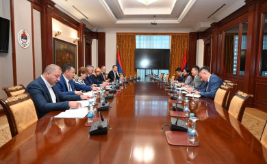 Вишковић са делегацијом ЦРБЦ-а: Дионица пута Фоча-Шћепан Поље важна за Српску