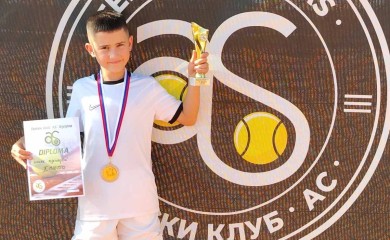 Новак Пљеваљчић други на турниру у Бијељини