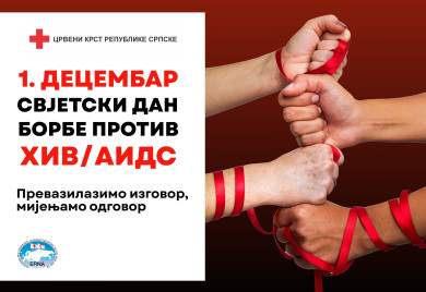 Црвени крст обиљежава дан борбе против ХИВ -а