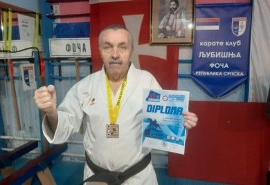Љубомир Тодовић освојио сребро на 28. Балканском првенству у каратеу