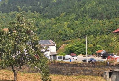 Пожар у Хандићима- брзом интервенцијом спријечене теже посљедице