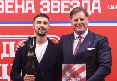 Раде Крунић најбољи спортиста СД "Црвена звезда"