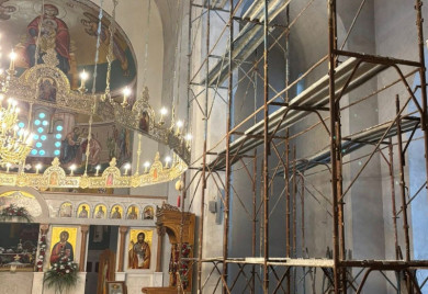 Духовно добротворно вече за фрескописање Светосавског храма