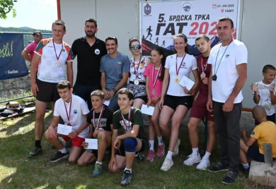 Урош Гутић и Андријана Црногорац најбржи на брдској трци у Гацку