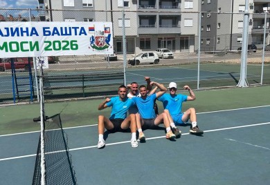 61. МОСИ – Трећег дана такмичења тенисери Фоче изборили финале