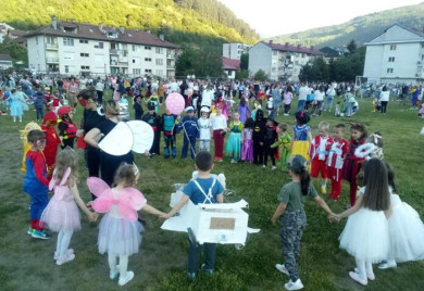 Забава под маскама за најмлађе Фочаке