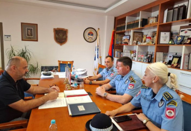 Сарадња полиције и општине Вишеград с циљем очувања повољног безбједносног амбијента током МОСИ