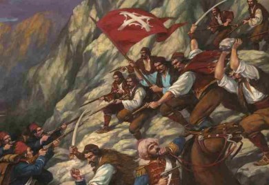 Невесињска пушка на сликарском платну у Фочи