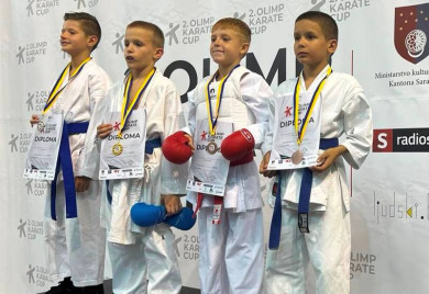Злато и бронза за "Љубишњу" на Олимп купу у Сарајеву